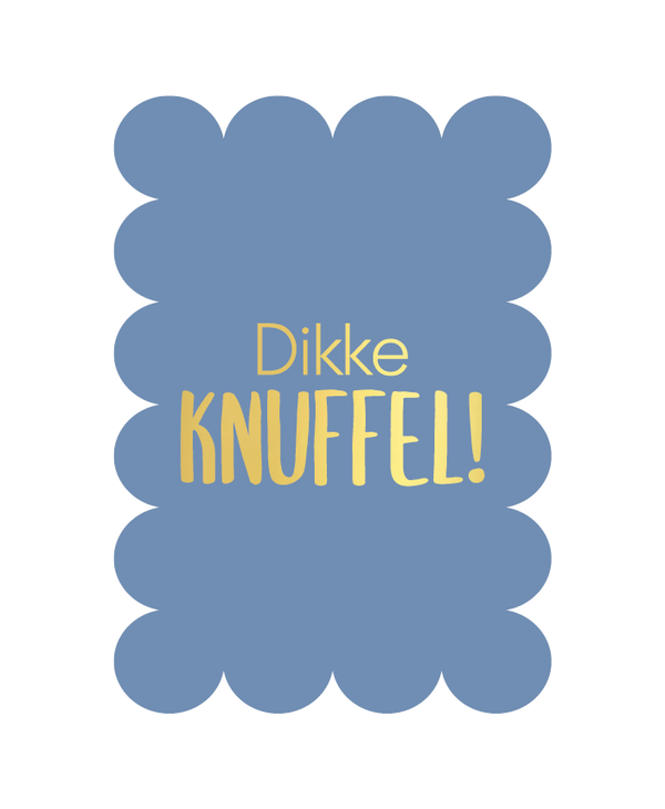 Kaart - Dikke knuffel