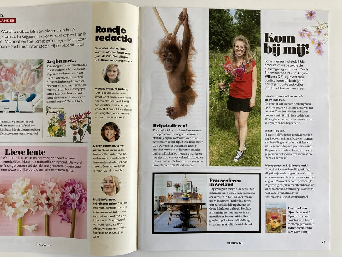 In Vrouw van De Telegraaf