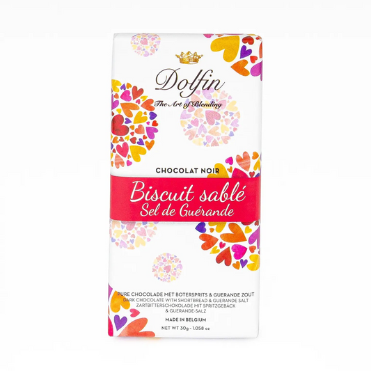 Dolfin chocolade - Puur Botersprits en Guerande zout