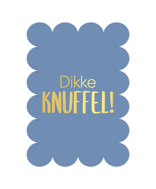 Kaart - Dikke knuffel