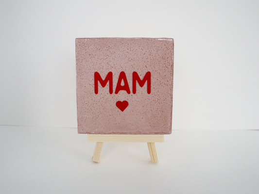 Tegeltje 'Mam'