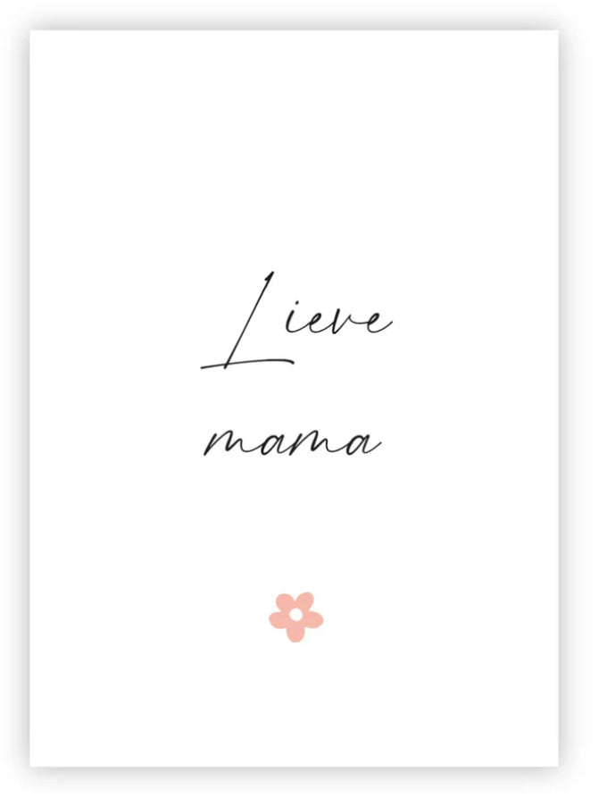 Kaart Lieve mama