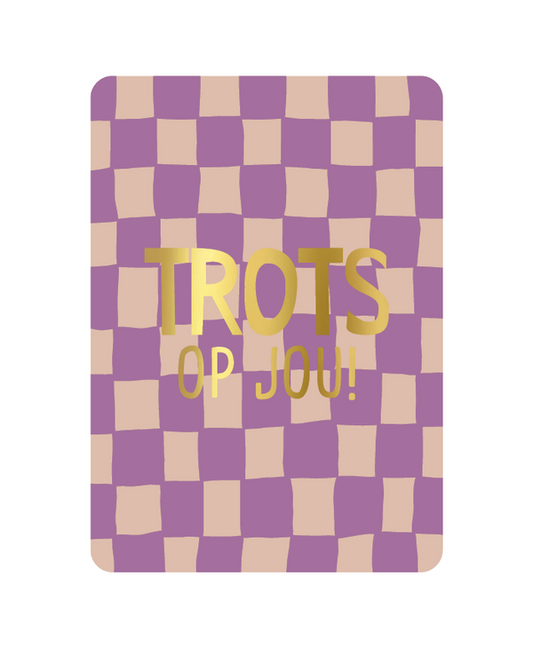 Kaart - Trots op jou