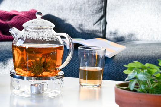 Bredemeijer Minuet Santhee theepot 1,2 L + theelicht