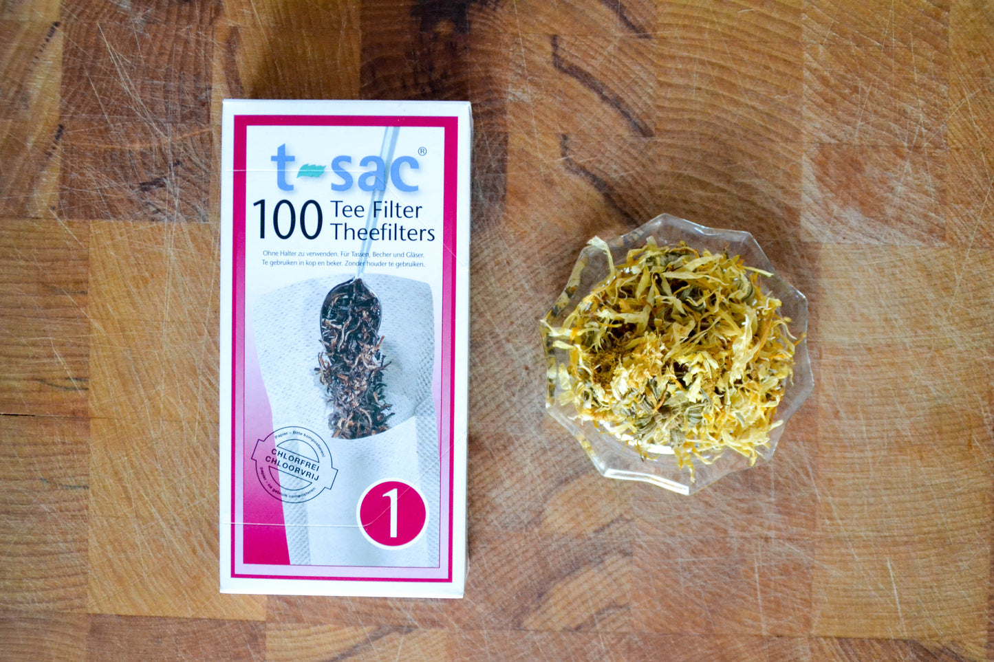 t-sac nr. 1 / theefilters (voor kop en beker)